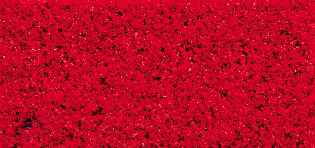 GAZON ROUGE/NOIR/BLANC
